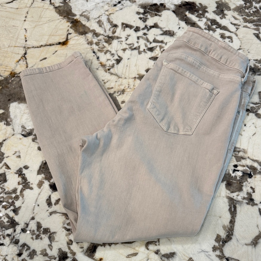 NYDJ Women's Skinny Ankle Pants in Light Tan
